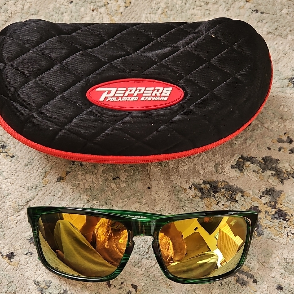 Barely Used Sunglasses And Case